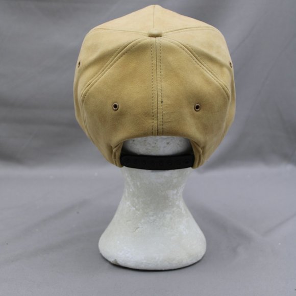 Vintage Faux Suede Farmer Hat - Dodsley Fuels by K Brand - Adult Snapback - Picture 5 of 8